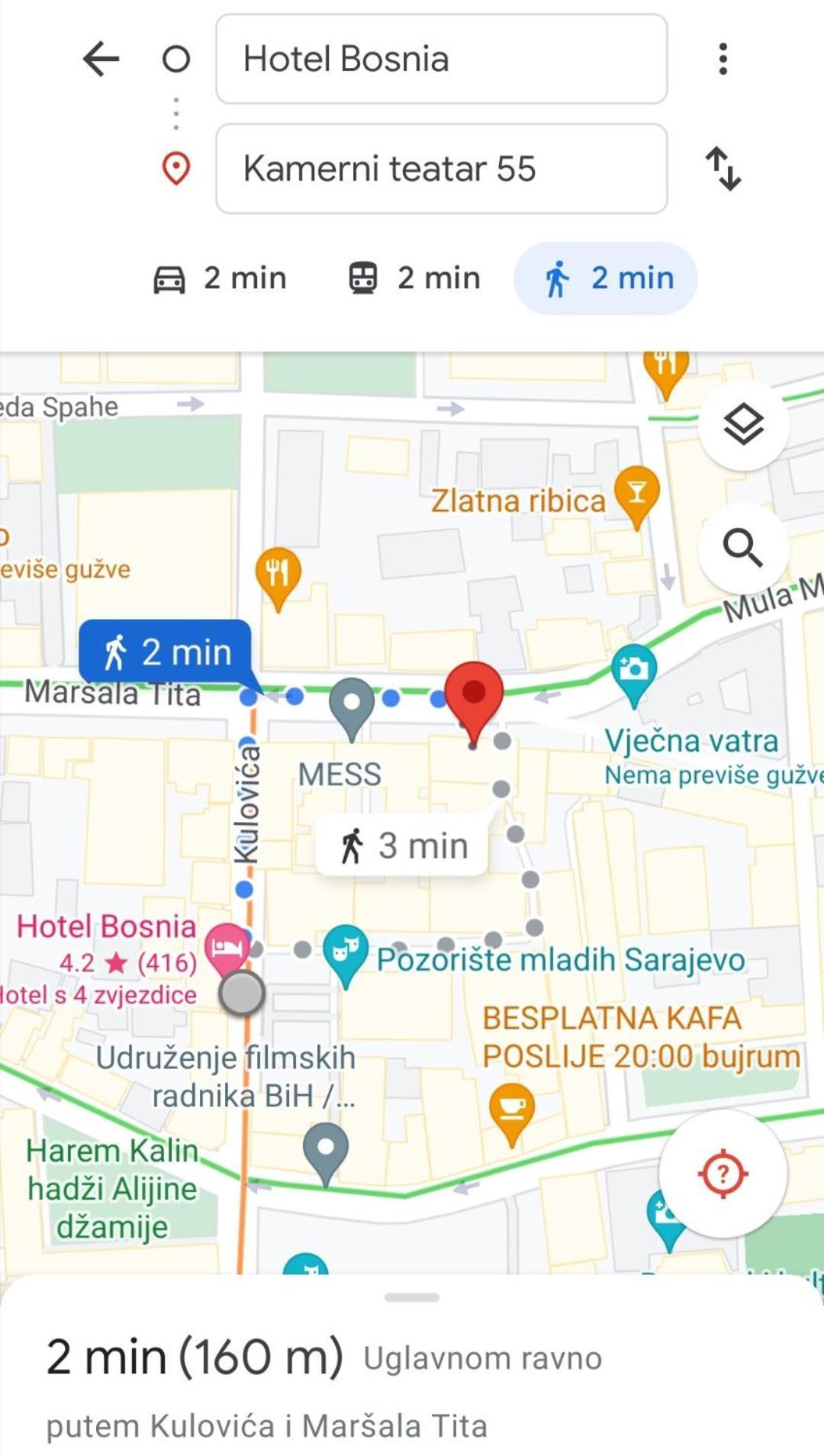 Theatre55 Apartman Szarajevó Kültér fotó