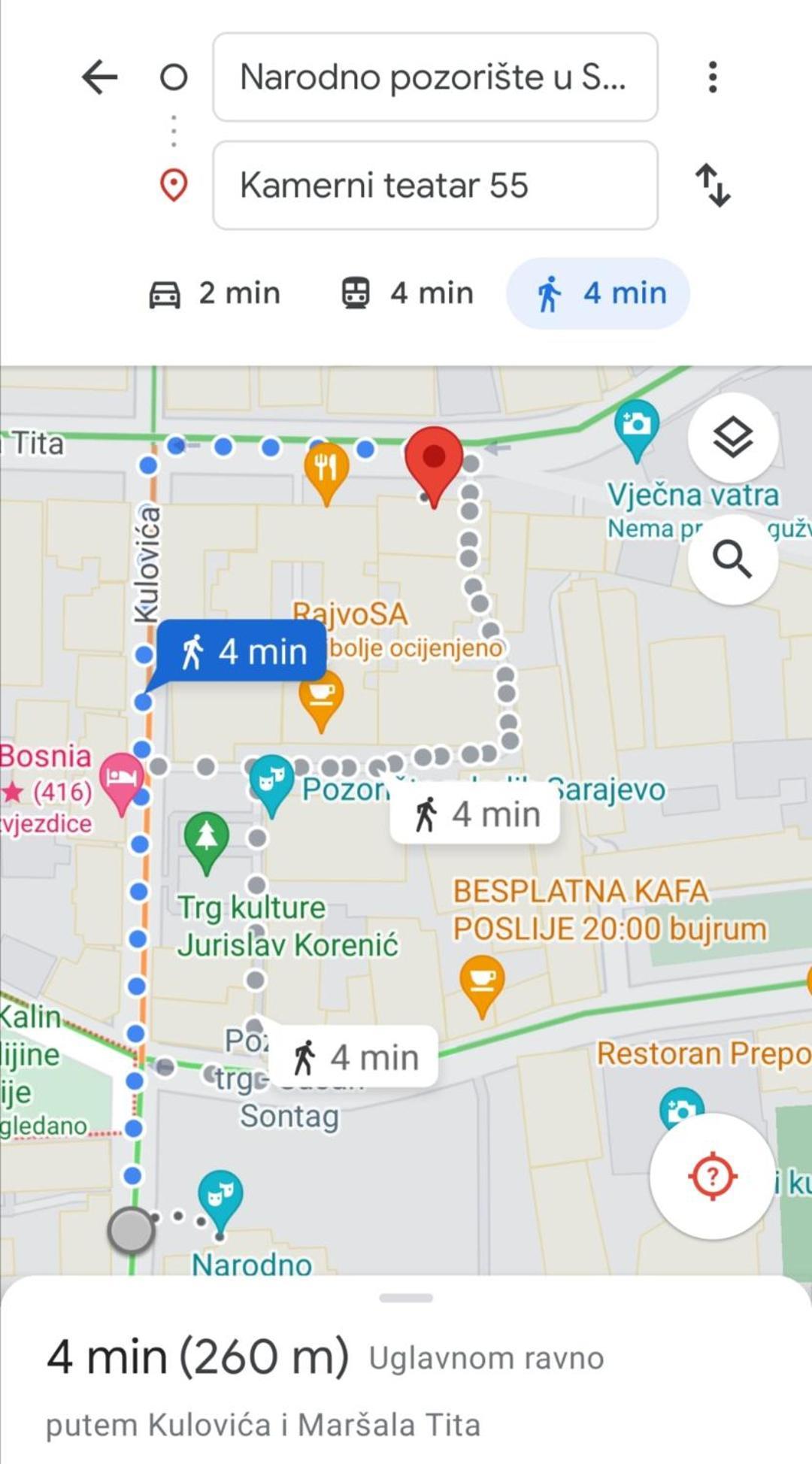 Theatre55 Apartman Szarajevó Kültér fotó